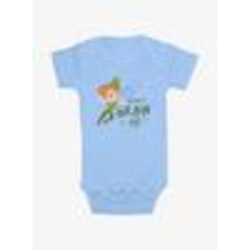 Disney Tinker Bell Never Grow Up Infant Bodysuit - BLUE | BoxLunch