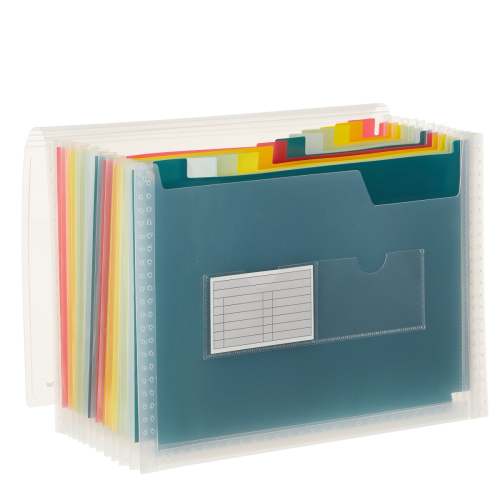 The Container Store 13-Pocket Accordion Letter File | The Container Store