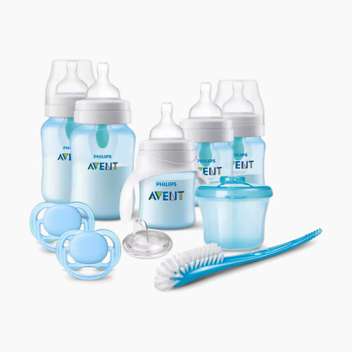 Philips Avent Anti-Colic Bottle With Airfree Vent Newborn Starter Set - Blue