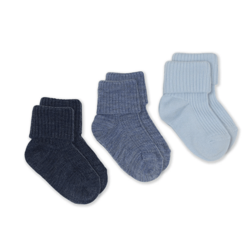 Wool Socks, Baby and Toddler, Blue