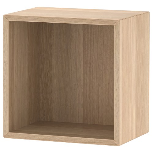 EKET Cabinet - white stained oak effect 13 3/4x9 7/8x13 3/4 "