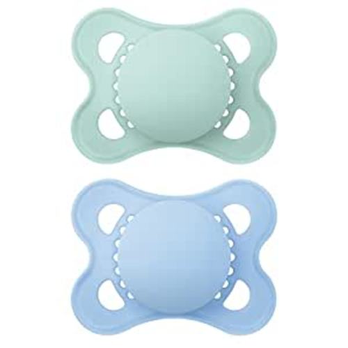 Amazon.com : MAM Original Matte Baby Pacifier, Nipple Shape Helps Promote Healthy Oral Development, Sterilizer Case, Boy and Girl , 0-6 Months (2 Count) : Baby