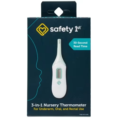 3-in-1 Nursery Thermometer - Arctic
