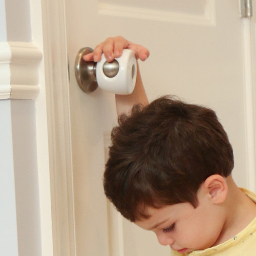 Jool Baby Door Knob Covers (4 Pack) - White