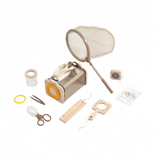 Wooden Insect Exploration Kit for Kids – Bug Catching Tools with Storage Box – Edutoyshub