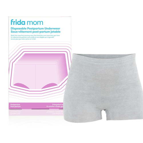 Frida Mom - Boyshort Cut Disposable Postpartum Underwear (Without Pad) - Perineal Recovery - Super Soft, Stretchy, Latex Free - Newborn Baby Hospital Bag Essential - Regular - Walmart.ca