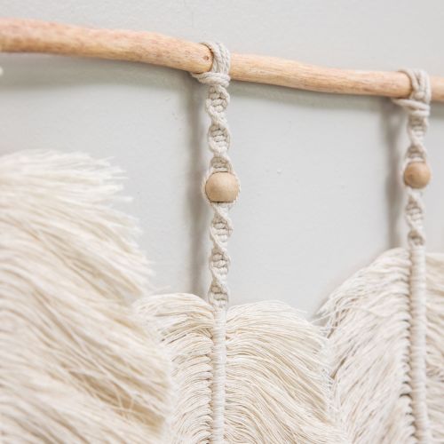 Willow Boho Leaf Wall Decor - Crane Baby