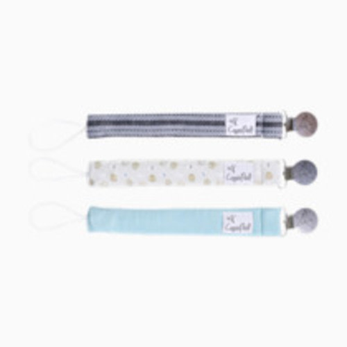 Copper Pearl Binky Clip Set (3 Pack) - Chip