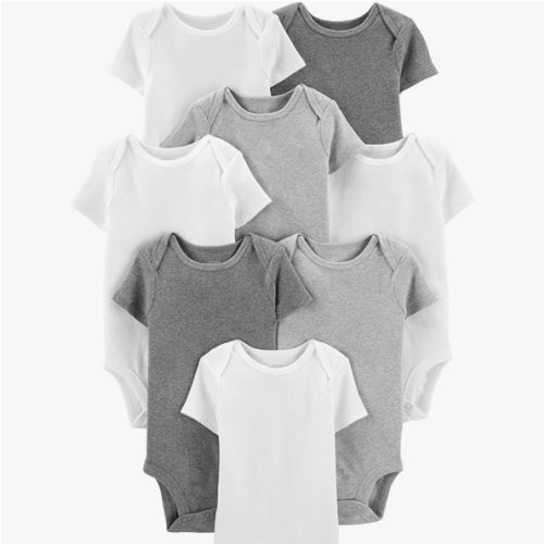 Simple Joys by Carter's Baby 8-Pack Short-Sleeve Bodysuit 3-6 mo