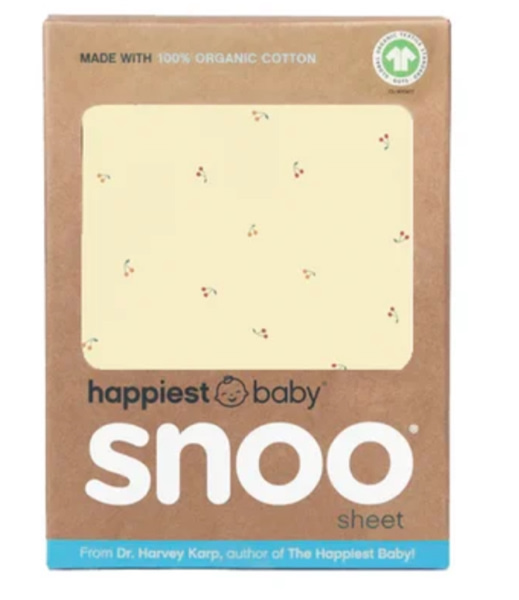 100% Organic Cotton SNOO Baby Bassinet Fitted Sheet