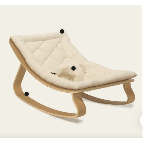 LEVO Baby Rocker in natural wood – Charlie Crane Paris