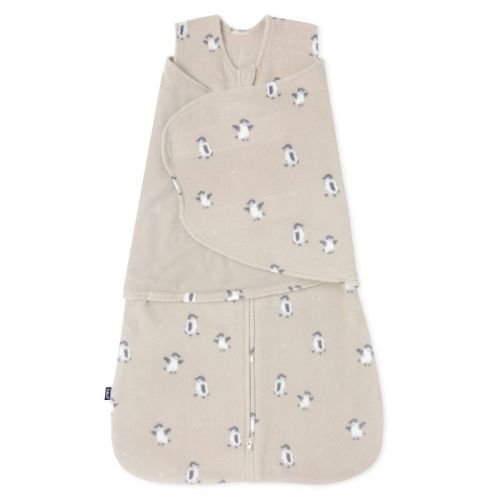 HALO Innovations SleepSack Micro Fleece Wearable Blanket - Gray Newborn