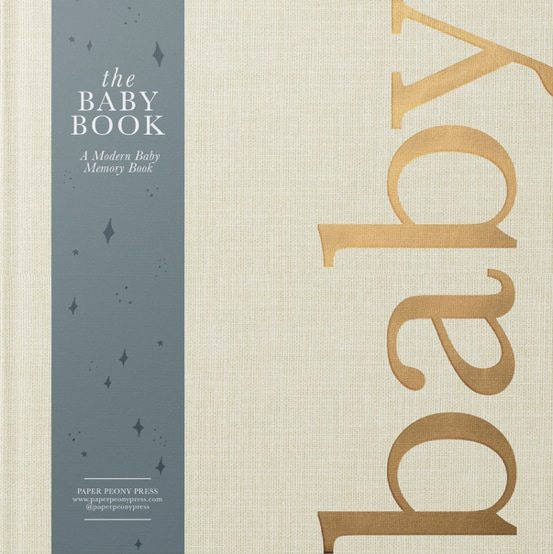 The Baby Memory Book: Beautiful Modern Baby Book and Scrapbook for Baby's First Years to Track Special Moments, Milestones and Growth from Pregnancy to First 5 Years