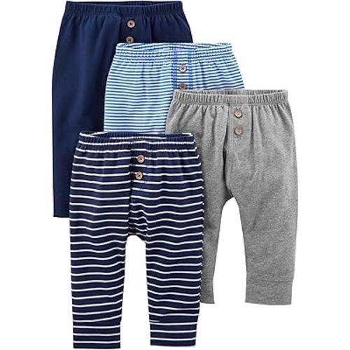 Simple Joys by Carter's Unisex Babies' Pant, Pack of 4
