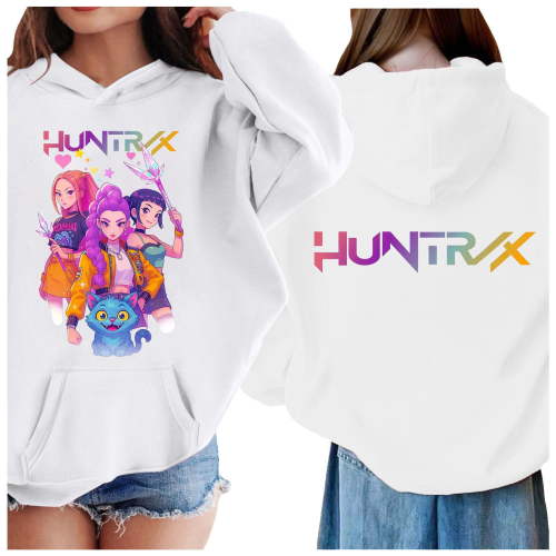 Girl's Hoodie Long Sleeve Soft Sweatshirt Graphic Hoody Kids Cute Pullovers Top Clothes For Girls
