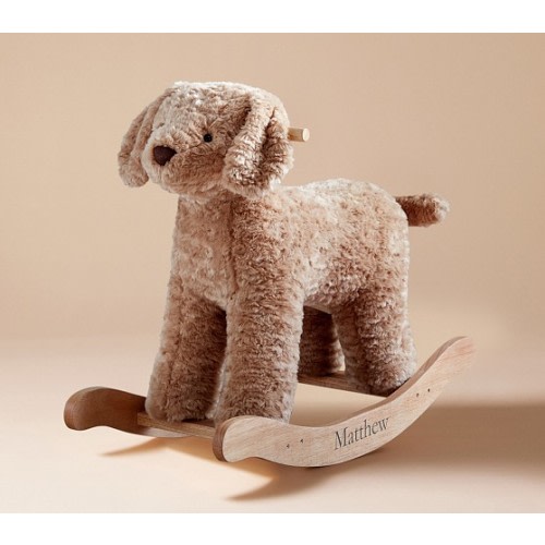 Kid Labradoodle Plush Toy Rocker | Animal Rocker | Pottery Barn Kids
