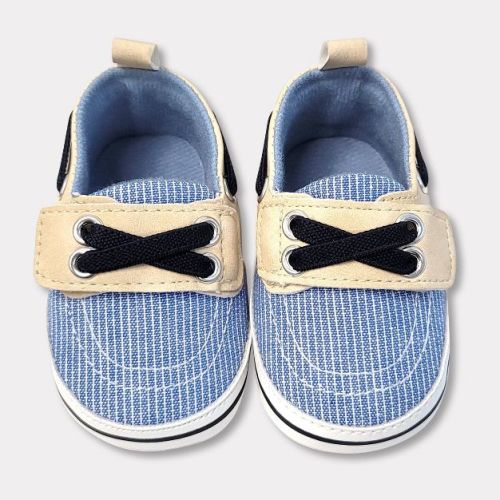 Baby Boy's Chambray Boat Shoes - Cat & Jack™ Blue
