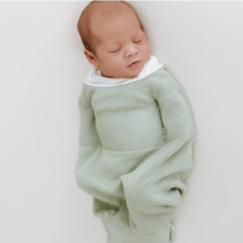 Bamboo Blend Mint Swaddle Sleep Sack – Swaddelini