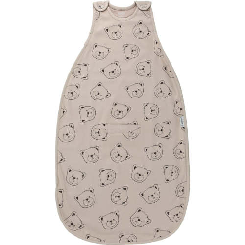 4 Season Ultimate Baby Sleep Bag, Merino Wool & Organic Cotton, 2 Months - 2 Years, Teddy Bear
