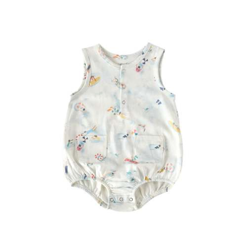 Pehr Sleeveless One-Piece | 0-3M