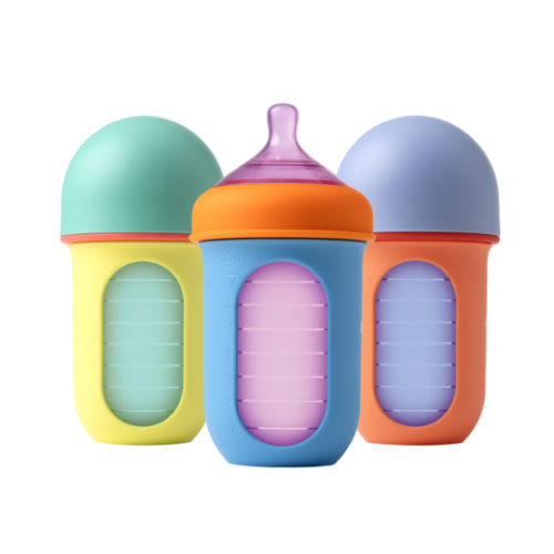 NURSH® 8OZ
COLLAPSIBLE SILICONE POUCH BOTTLE 3PK