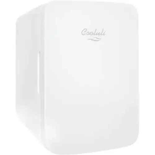 Cooluli - Infinity 0.4 Cu. Ft. Mini Fridge - White