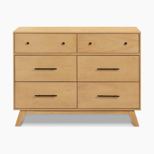 DaVinci Otto 6-Drawer Dresser - Honey