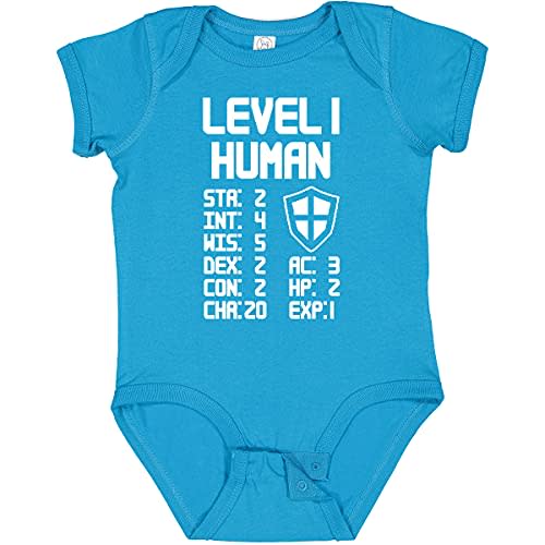 inktastic Level 1 Human Baby Bodysuit