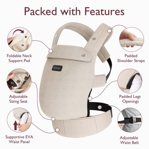 Ergonomic, Cozy and Lightweight - Baby Carrier