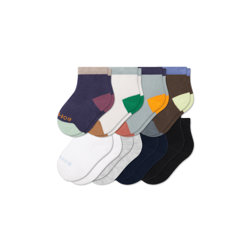 Toddler Lightweight Calf Sock 8-Pack
