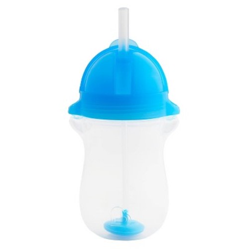 Munchkin Click Lock Weighted Straw Cup - 10oz - Blue