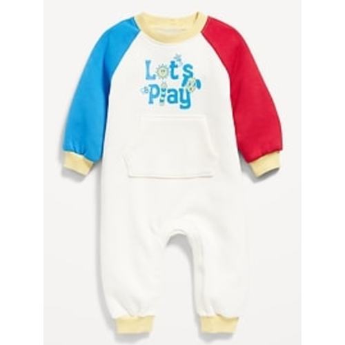 Long-Sleeve Fleece One-Piece Jumpsuit for Baby | Old Navy