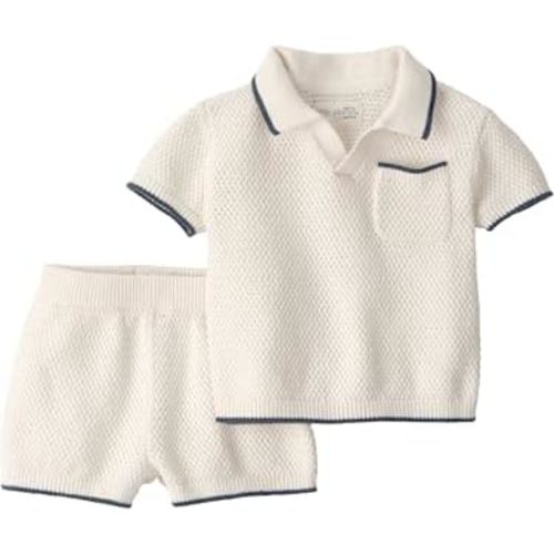 little planet by carter's unisex-baby 2-piece Shorts Set Made With Organic Cotton