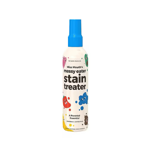 Miss Mouth's Messy Eater Stain Treater Spray - 4oz 2 Pack Stain Remover - Newborn & Baby Essentials - No Dry Cleaning Food, Grease, Coffee Off Laundry, Underwear, Fabric