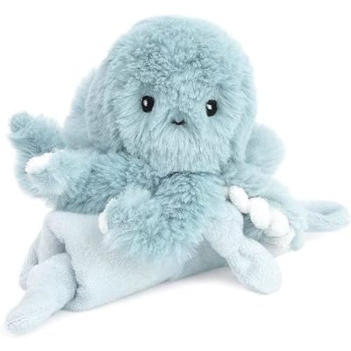 MON AMI Oda The Octopus Plush Lovey for Babies – 13.5” | Knotted Security Blanket for Newborns