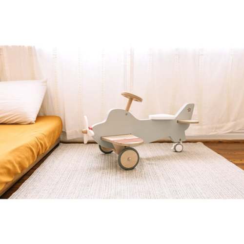 Wood Airplane Rocker & Ride-On - Wonder & Wise by Asweets | Maisonette