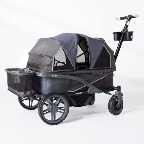Anthem4 Quad All-Terrain Wagon Stroller, Graphite Special Edition