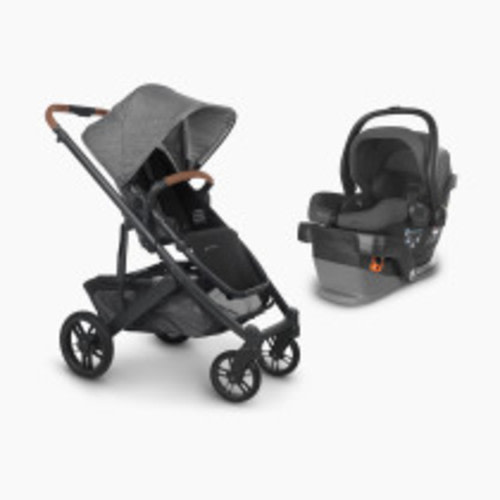 UPPAbaby MESA V2 Infant Car Seat & Cruz V2 Stroller Travel System - Mesa V2 Greyson/Cruz V2 Greyson