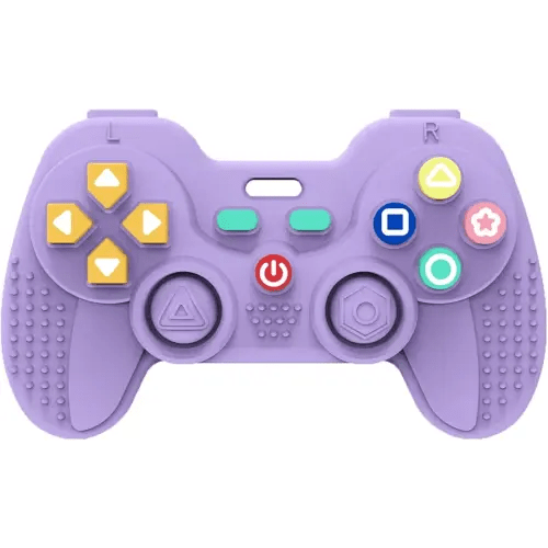 1Pack Silicone Teethers for 6-12 Months Old, Teething Toys for 0-6 Months Old, Remote Teether for Baby, Sensory Toys for Babies & Toddlers, Unisex Gifts