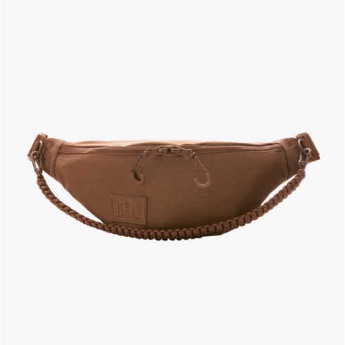 BÉIS 'The Sport Pack' in Maple - Brown Crossbody Fanny Pack & Sling Bag