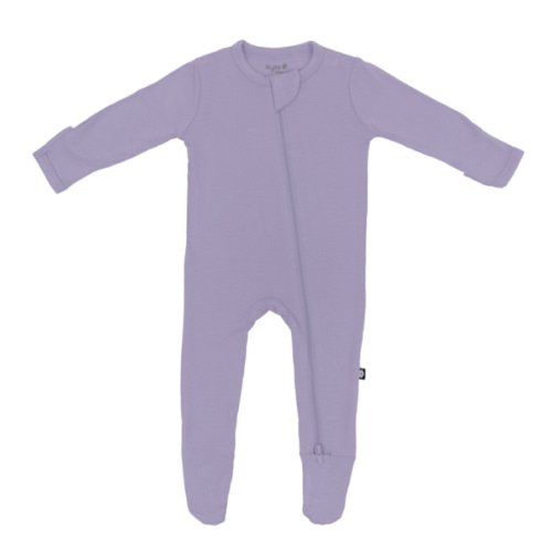 Shop Zippered Footie in Taro | Kyte Baby