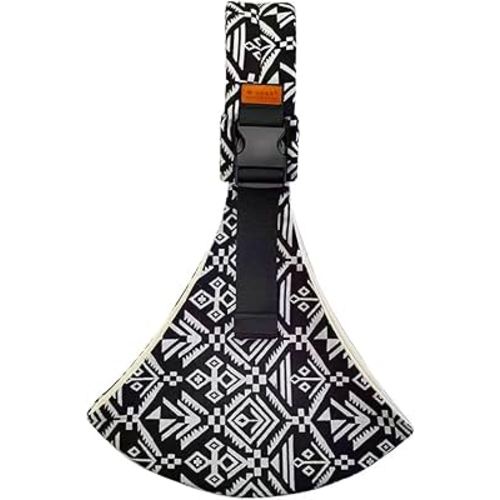 Baby Sling Carrier,Baby Sling,Toddler Carrier,Adjustable and Non-Slip Hip Seat Carriers Carrying 10-30 lbs(Black Sailboat)