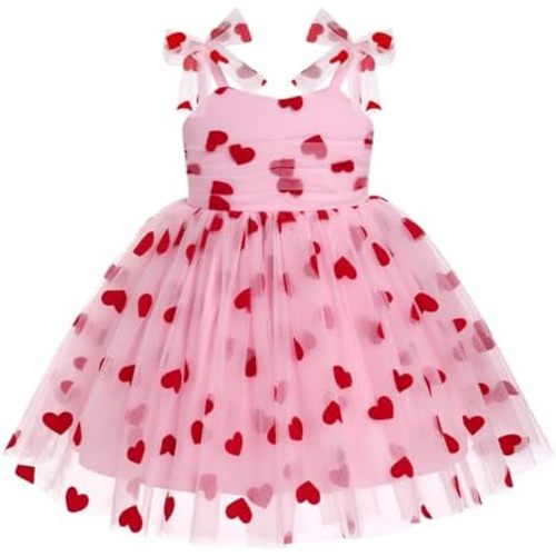 Baby Girls Tutu Dress Toddler Party Floral Sleeveless Backless Tulle Dress for Cake Smash 1st Birthday Photoshoot