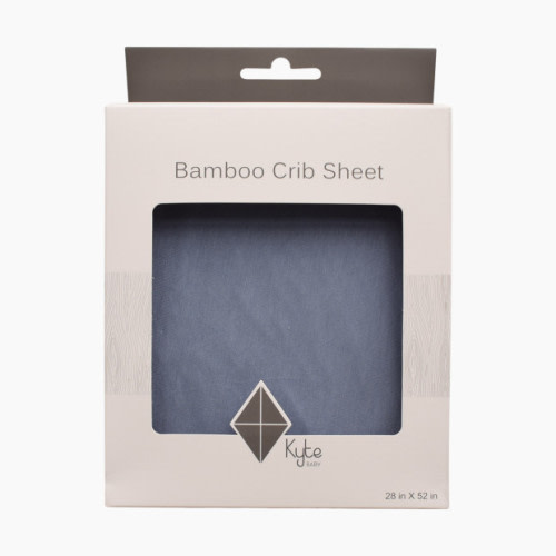 Kyte Baby Crib Sheet - Slate