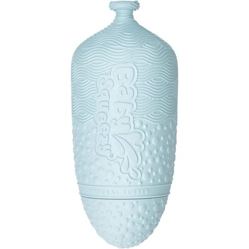 3-in-1 Newborn Bath Rinser Teether Toy Natural Rubber Better Than Rinse Cup for Newborn BabySqueezy (Sky)