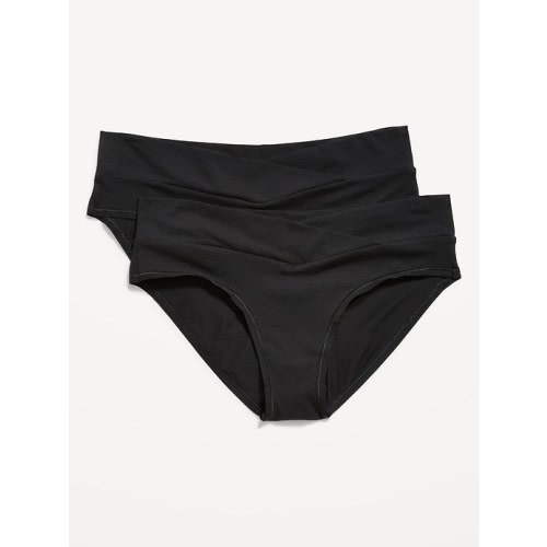 Maternity Low-Rise Bikini Underwear 2-Pack