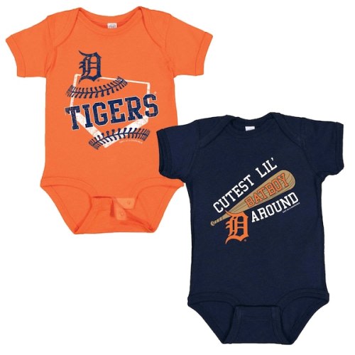 Infant Detroit Tigers Soft as a Grape 2-Pack Bodysuit Set