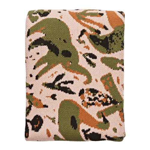 garden cameo — Hillery SproattKnit Blankets-HILLERY SPROATT