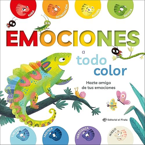 Emociones a todo color (Spanish Edition) Board book – March 29, 2023
