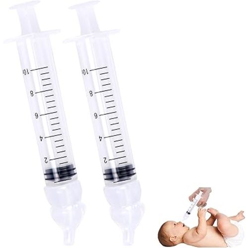Nasal Irrigator Baby Nose Cleaner 2PCS Professional Infant Nasal Irrigation Portable Nasal Hygiene with Reusable Silicone Nasal Suction Tip for Rinsing